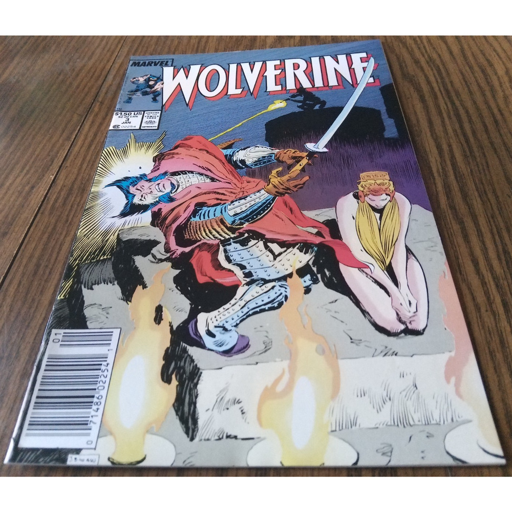 Wolverine #3 (January 1989 Marvel Comics)